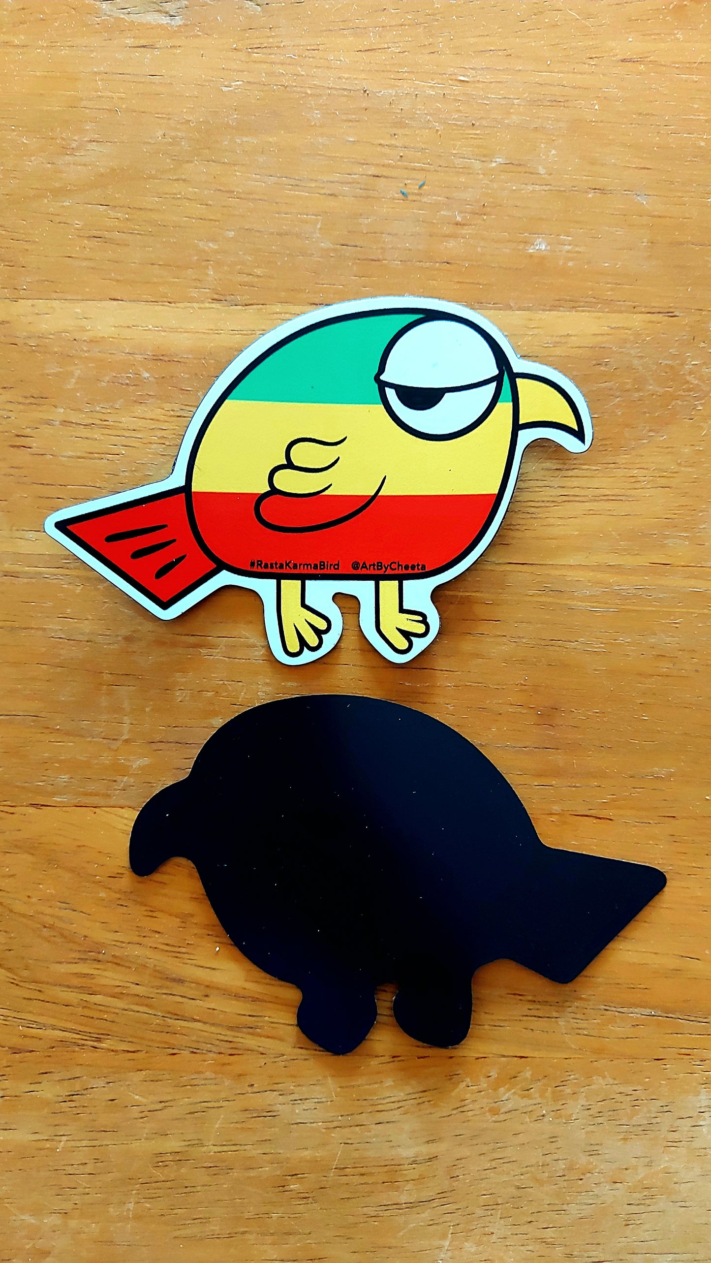 *Rasta Karma Bird Magnets - 3 x 4 by CHEETA (Other)