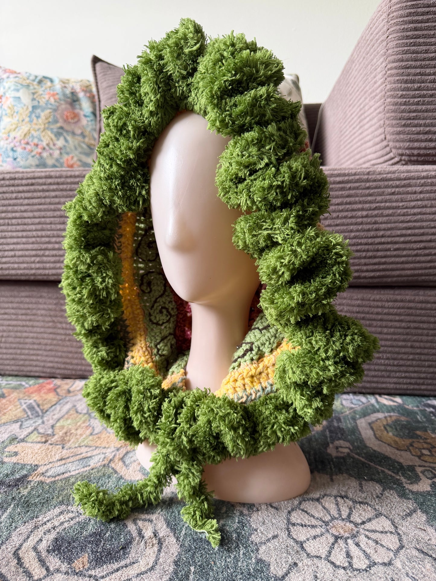 *Moss Hippie Hood - Large by Wubby Wares (Apparel)