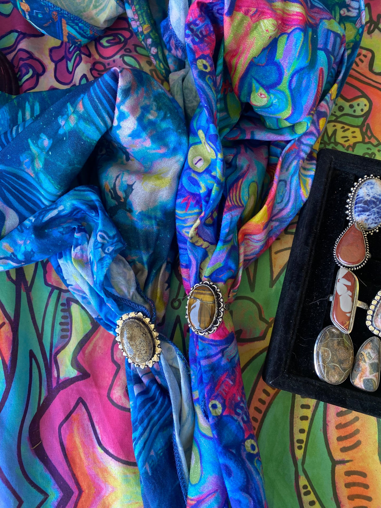 *Bandana ring bundle  by Rae Grand  (Jewelry)