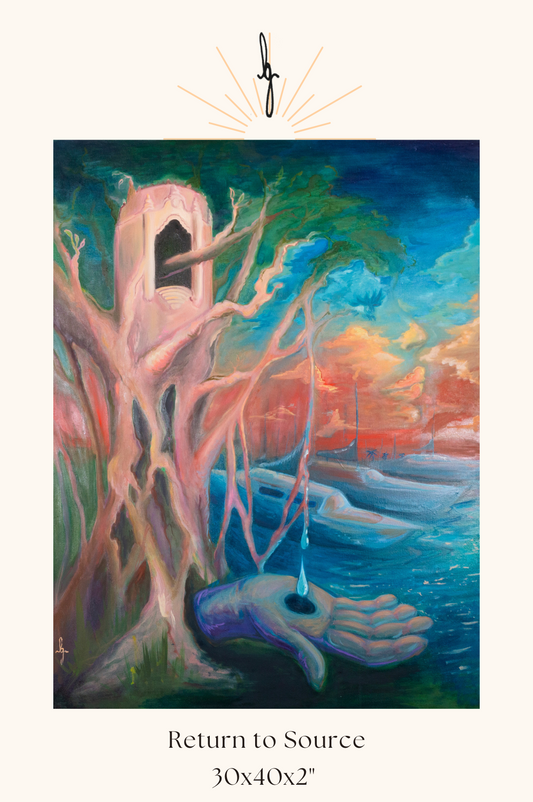 *Return to Source - 40 x 30 by Bailey Gumienny (Original)