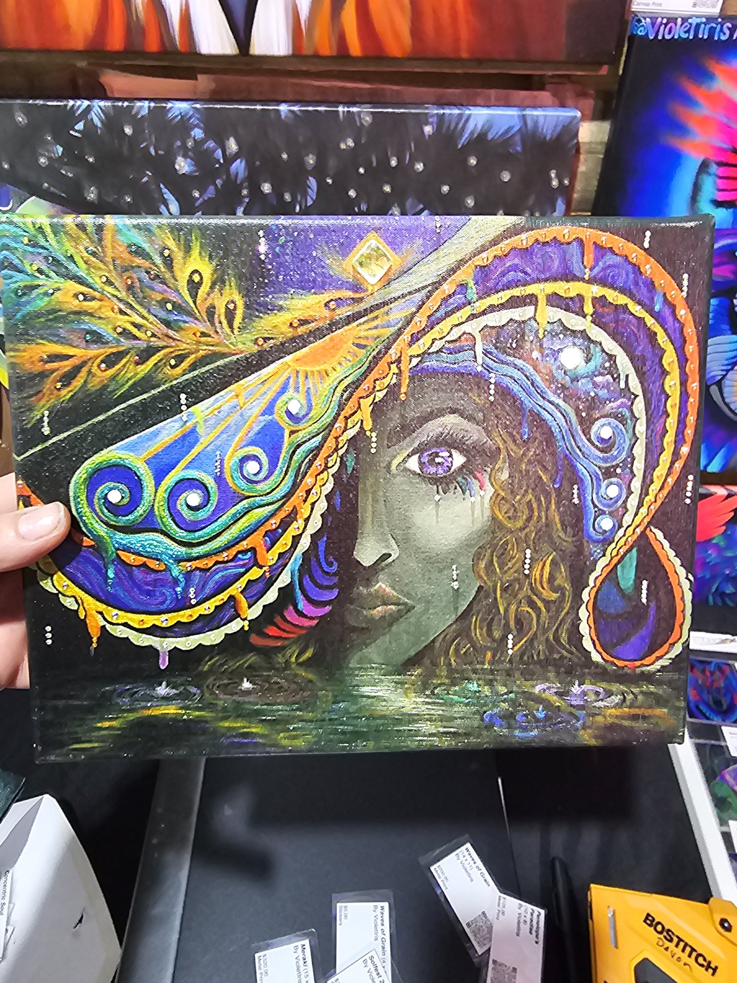 Soul Scintilla - 8 x 10 by VioletIris (Canvas Print)