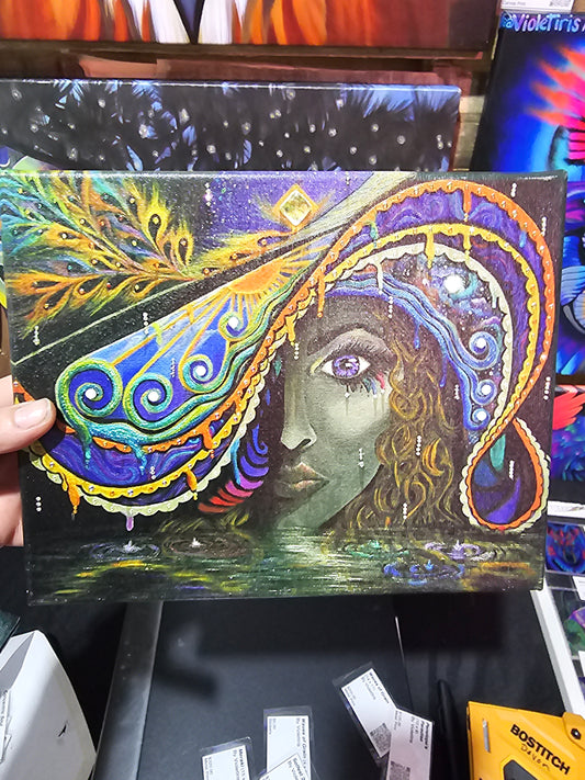 Soul Scintilla - 8 x 10 by VioletIris (Canvas Print)