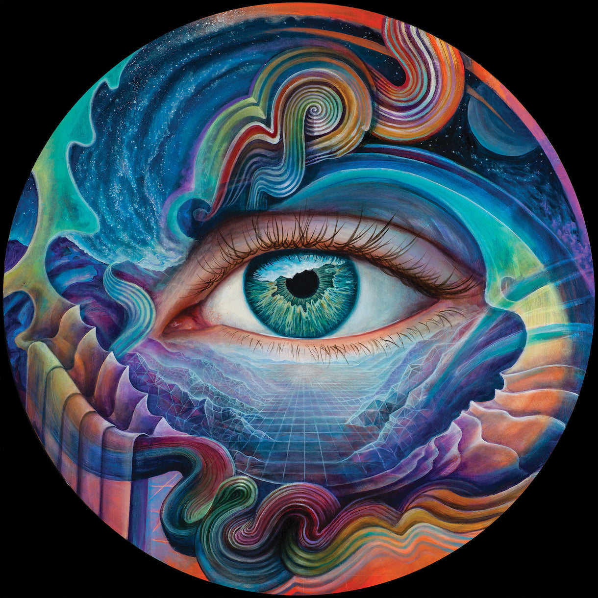 Dreaming - 12 x 12 by Morgan Mandala  (Canvas Print)
