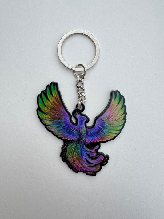 *Keychain C - 2.5 x 2.5 by Infinite Horizon (Accessory (pins, patches, etc))