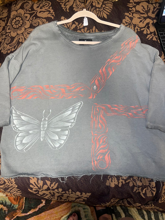 *Butterfly crew neck sweater - Medium by SEIP (Apparel)