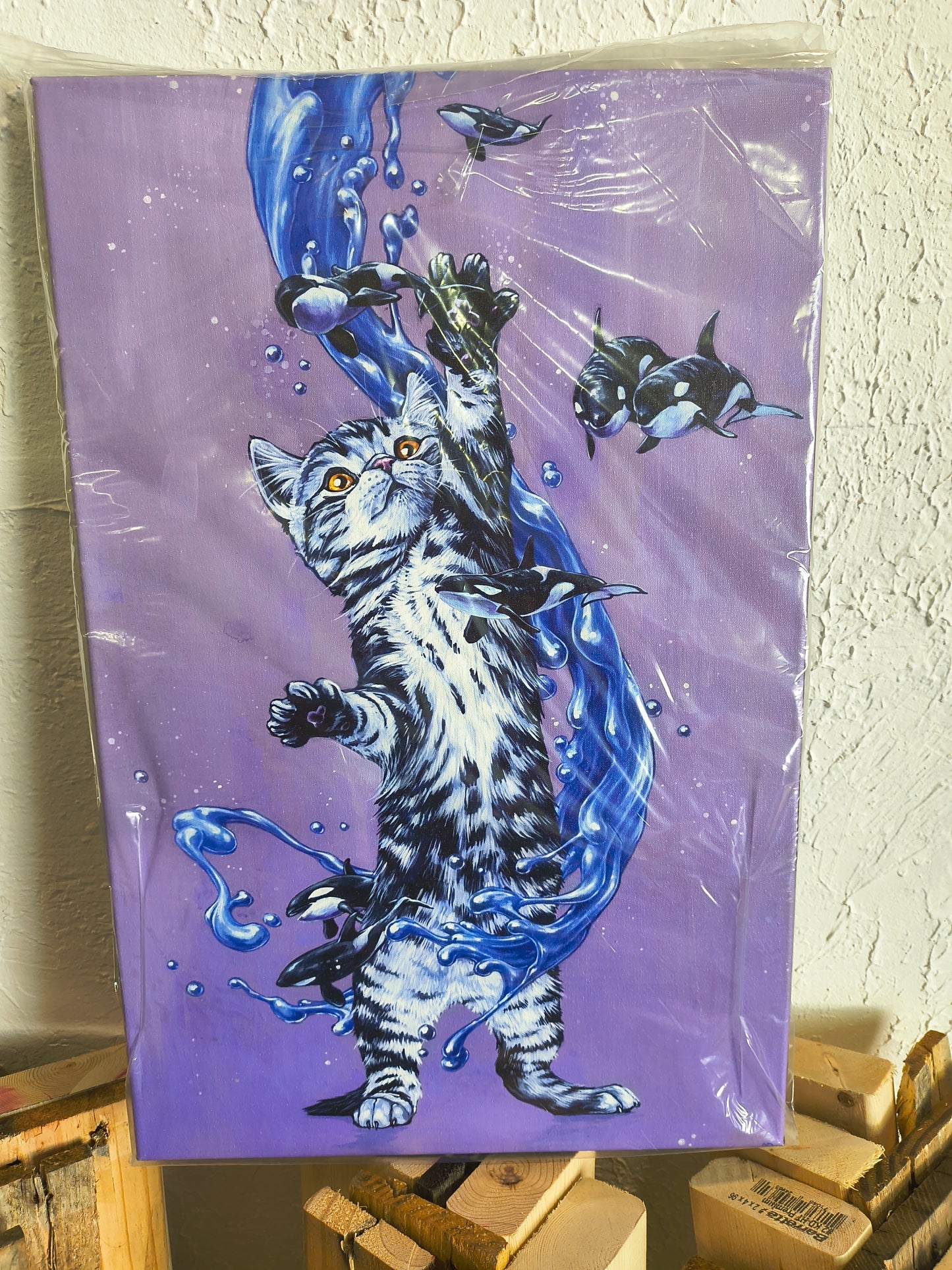 Reach - 13 x 20 by David Swartz (Canvas Print)