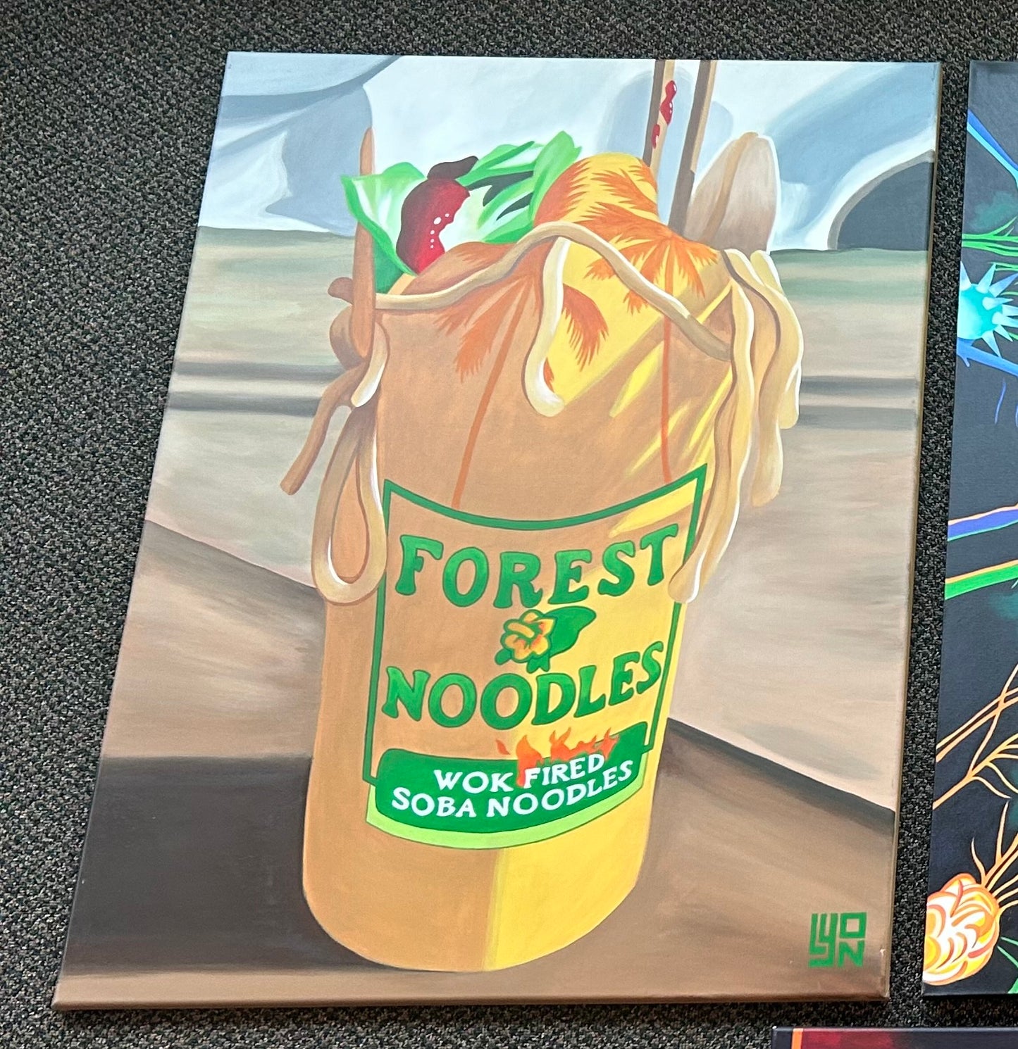*Forest Noodles  - 40 x 30 by Lyon  (Original)