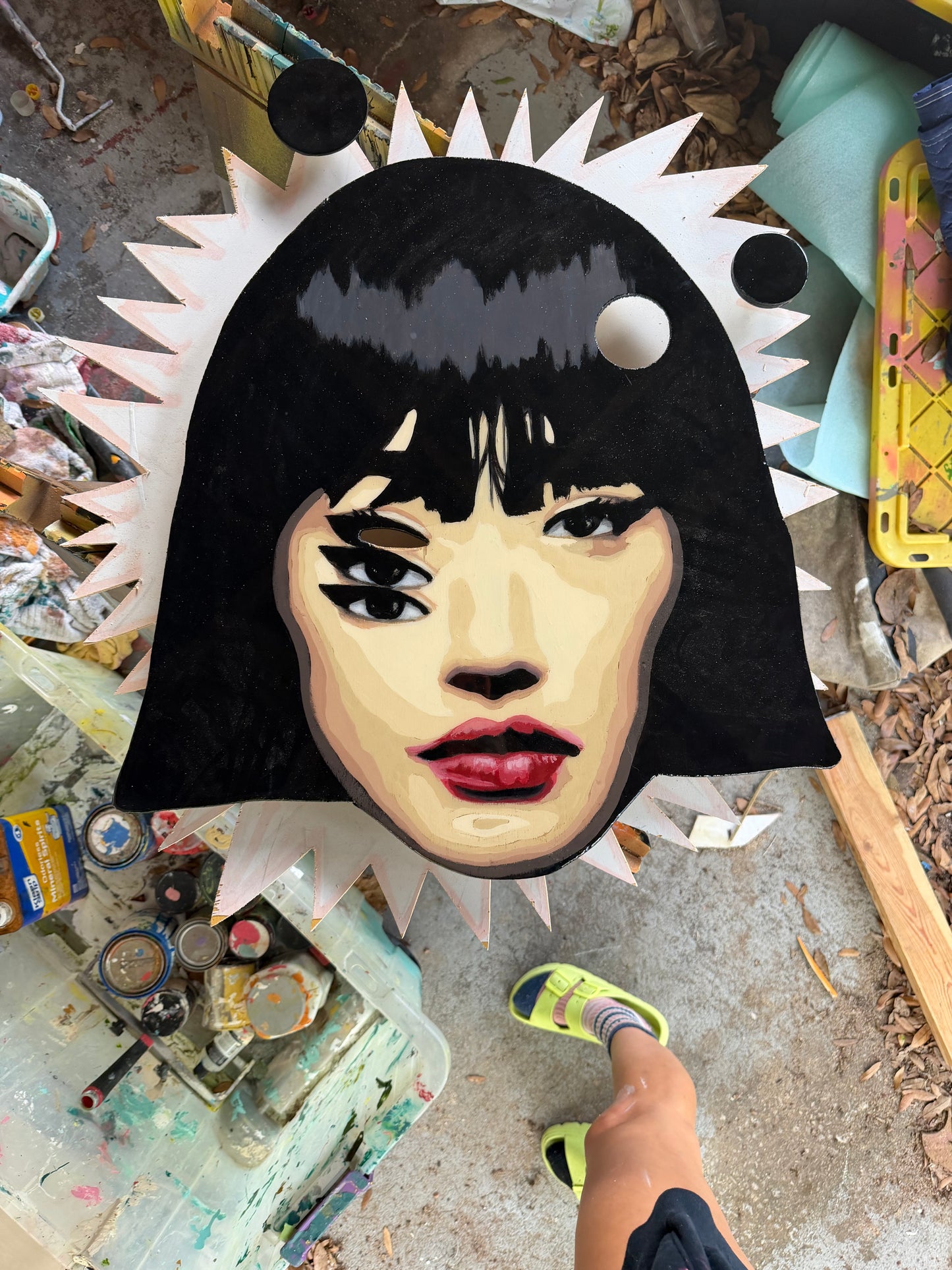 *Scatterbrain - 30 x 29 by Olivia Stafne  (Original)