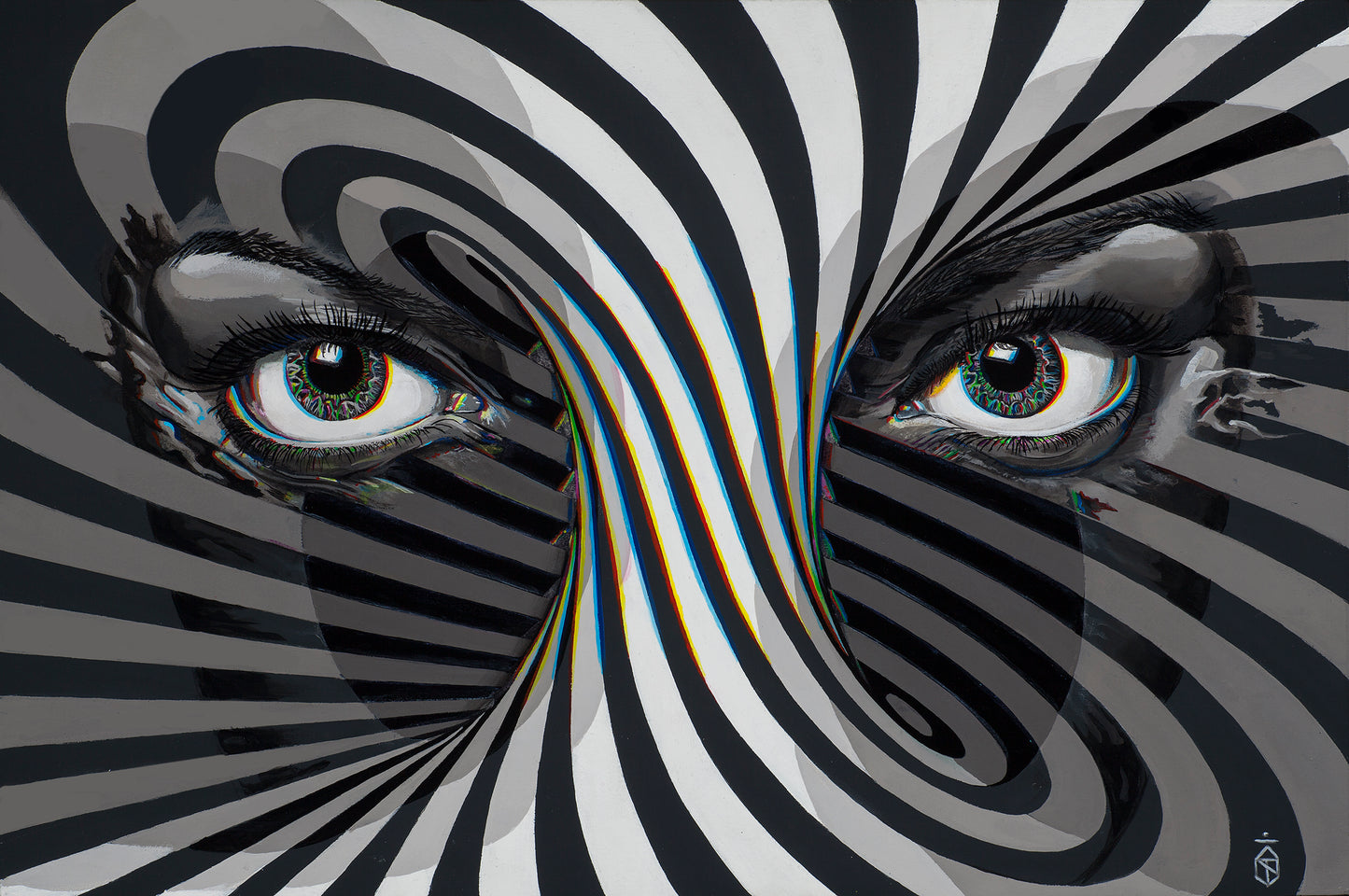 Beheld - 20 x 30 by Andrew Norris Arts (Canvas Print)