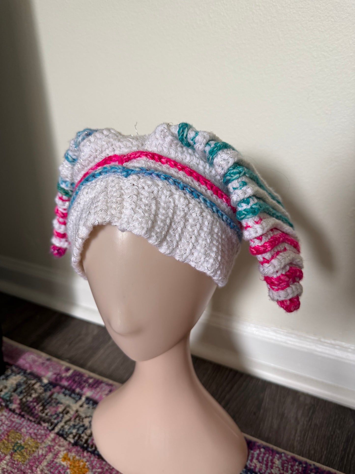 *Cotton Candy Jester Hat - One Size Fits All by Wubby Wares (Apparel)
