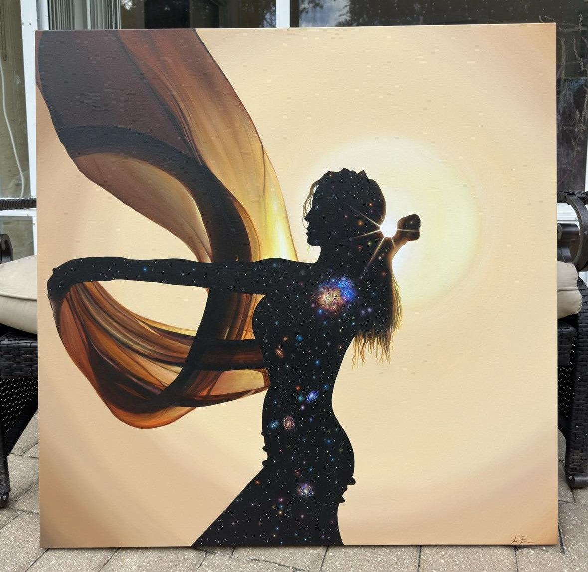 Grace - 10 x 10 by Andrew Escudero (Poster Print)