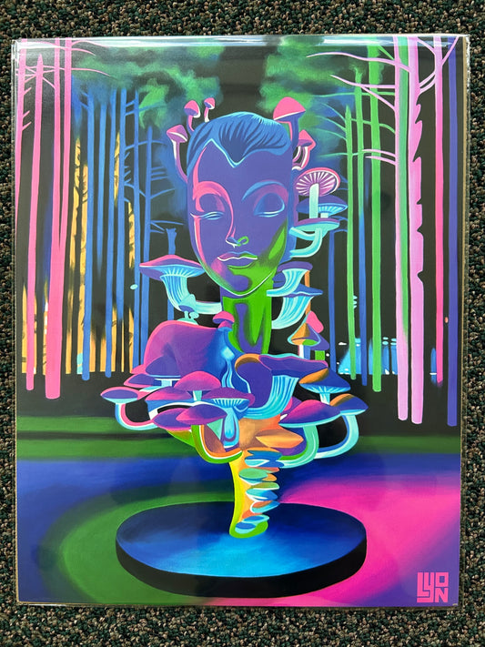 Mycelia  - 14 x 11 by Lyon  (Poster Print)