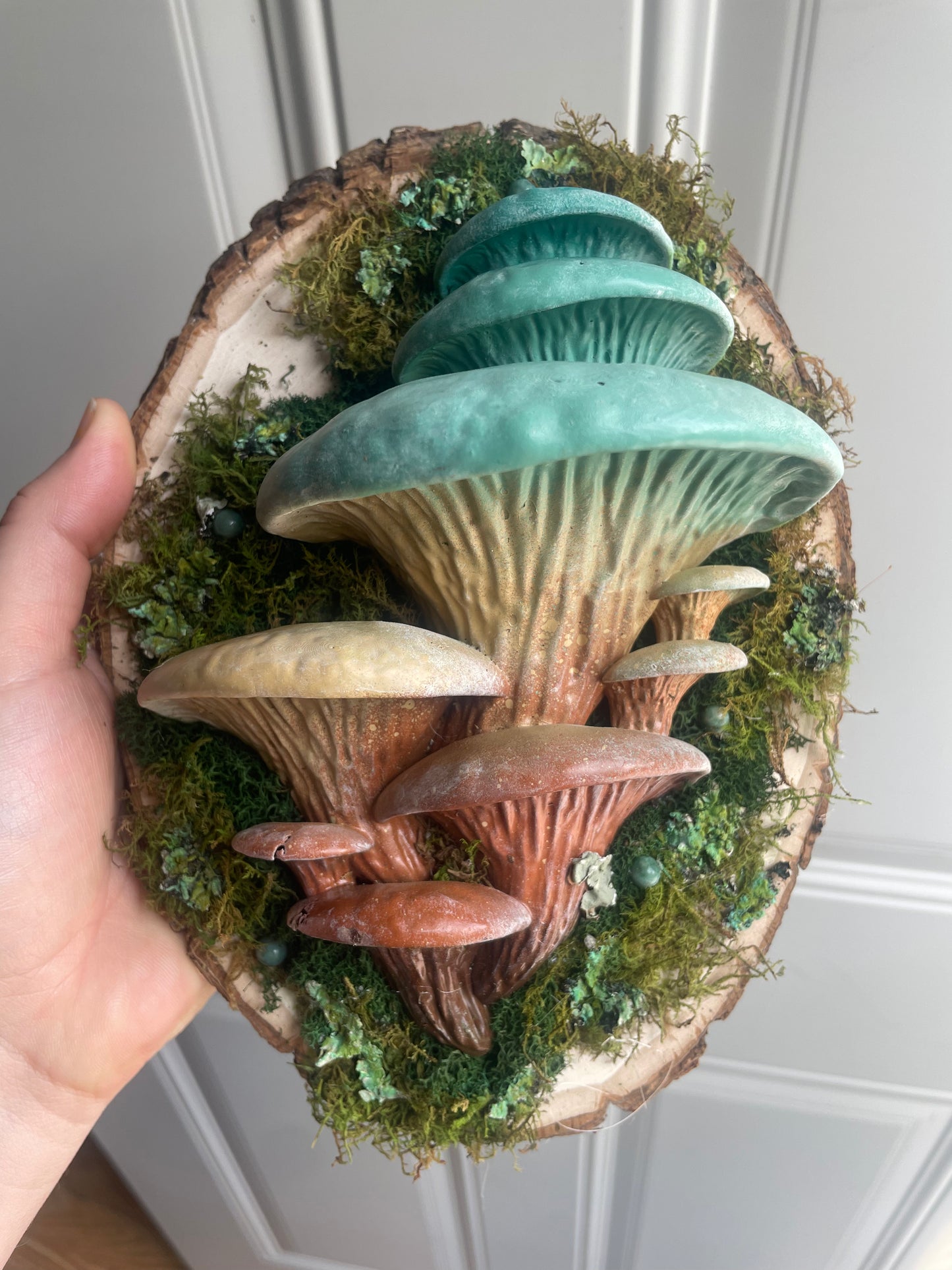 Oyster - Chrysocolla Dune - 7 x 8 by Subloominal  (3D Sculpture)