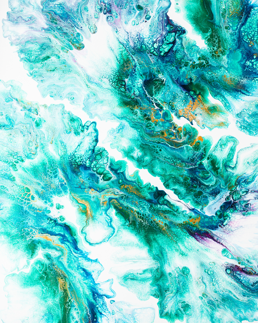 Sea Dragon - 16 x 20 by VCee's Art (Poster Print)