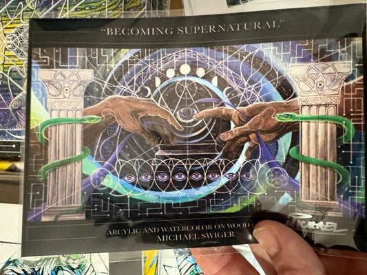 *Becoming supernatural  - 5 x 7 by Eye of Swiger (Poster Print)