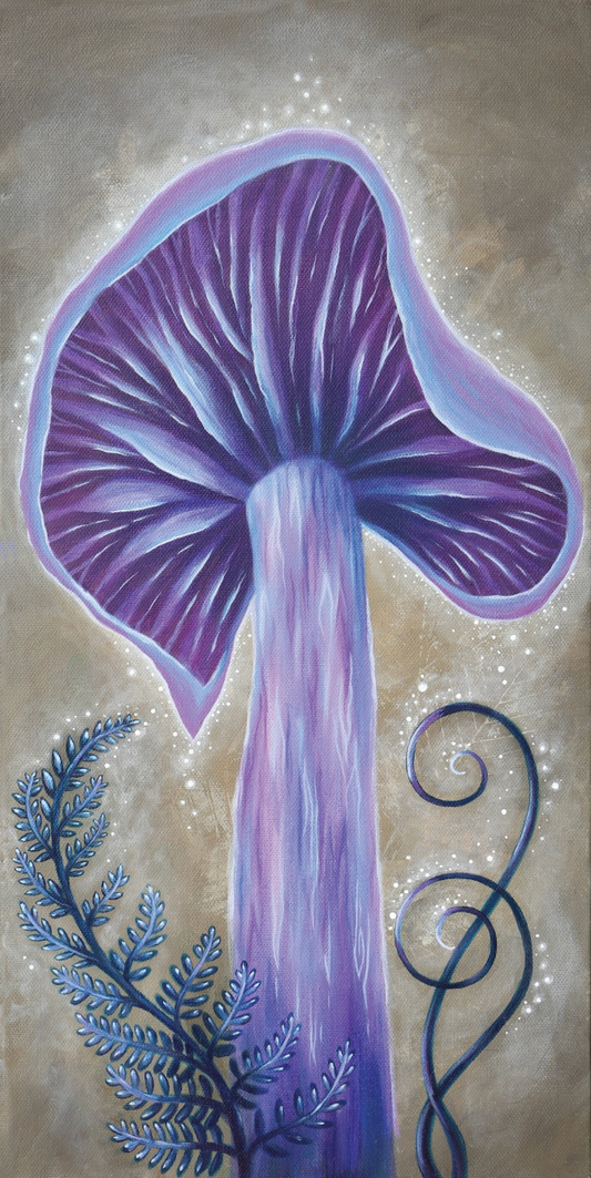 Amethyst Deceiver - 8 x 17 by Subloominal  (Poster Print)