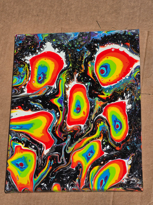 *Rainbow Blaze - 9 x 12 (Original)