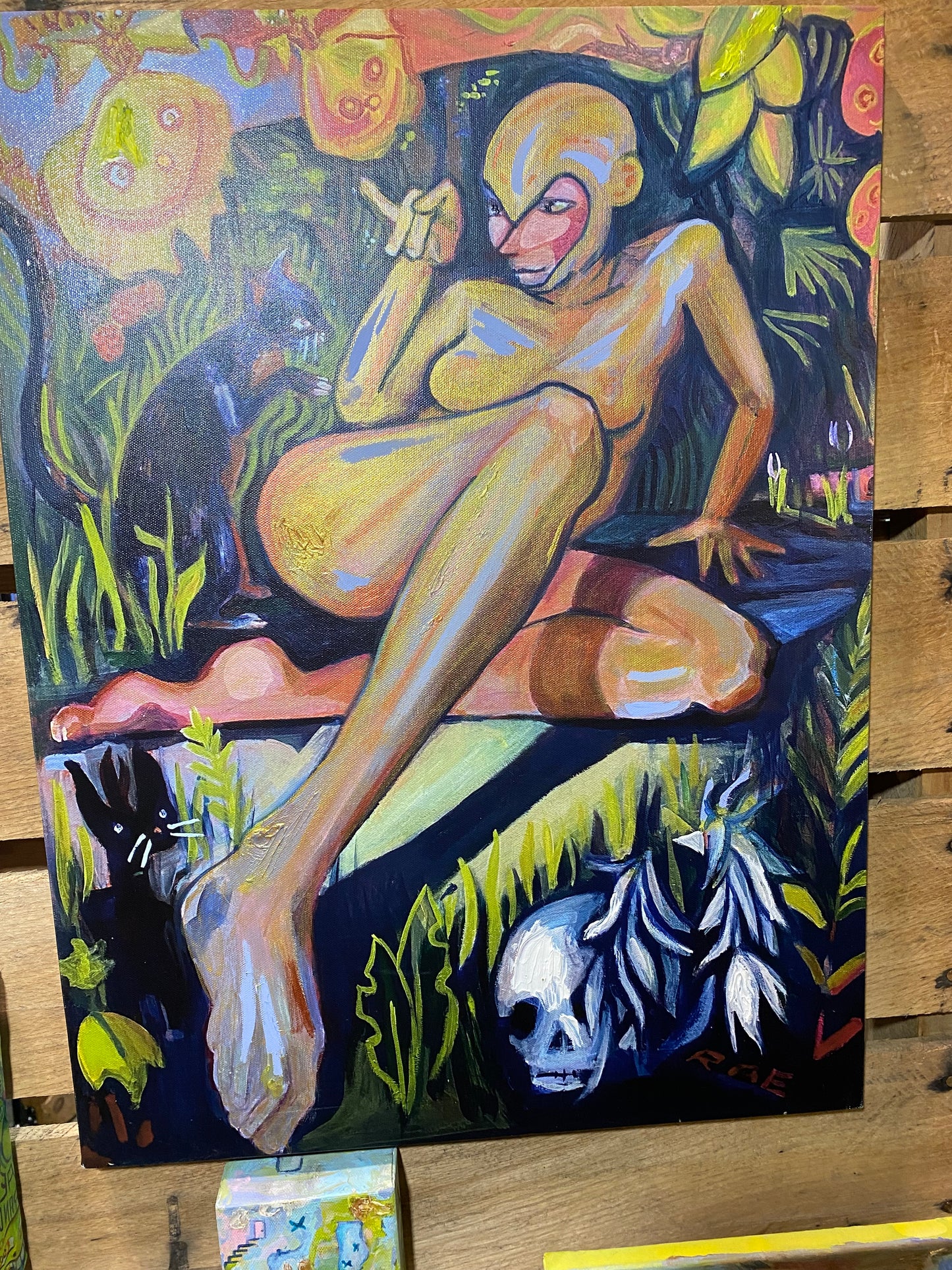 The Fairy Orchid  - 24 x 18 by Rae Grand  (Other)