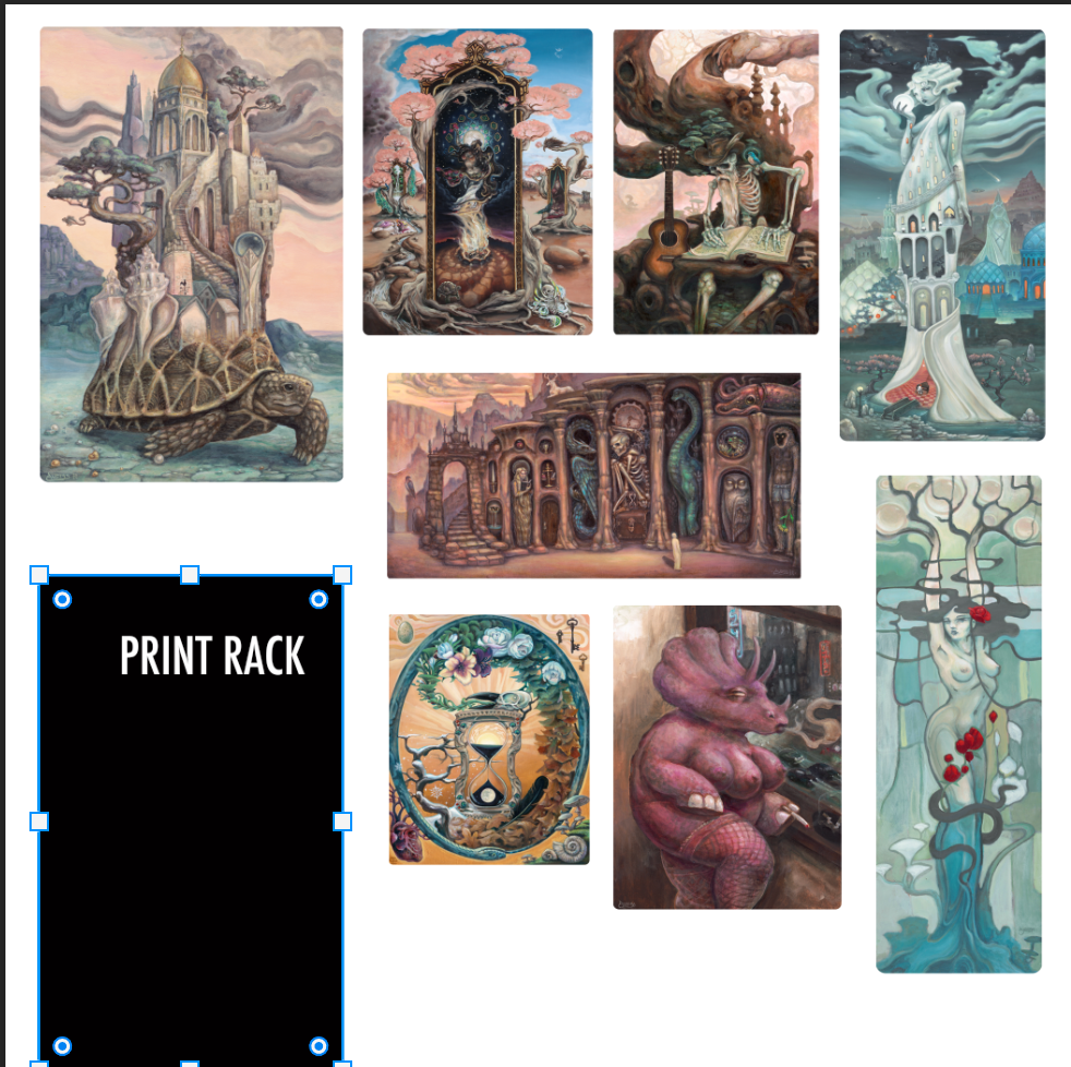*Refer to photos for display layout - 84 x 84 (Canvas Print)