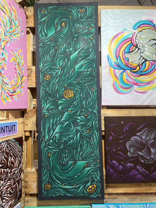 *Secret Garden  - 46 x 16 by SEIP (Original)
