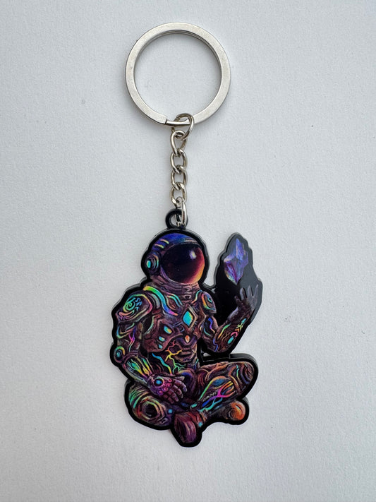 *Keychain D - 2.5 x 2.5 by Infinite Horizon (Accessory (pins, patches, etc))