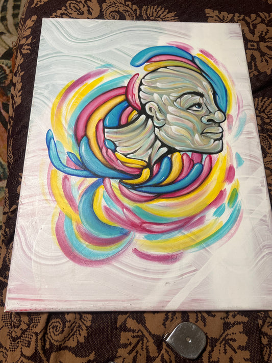 *Thinking - 24 x 18 by SEIP (Original)