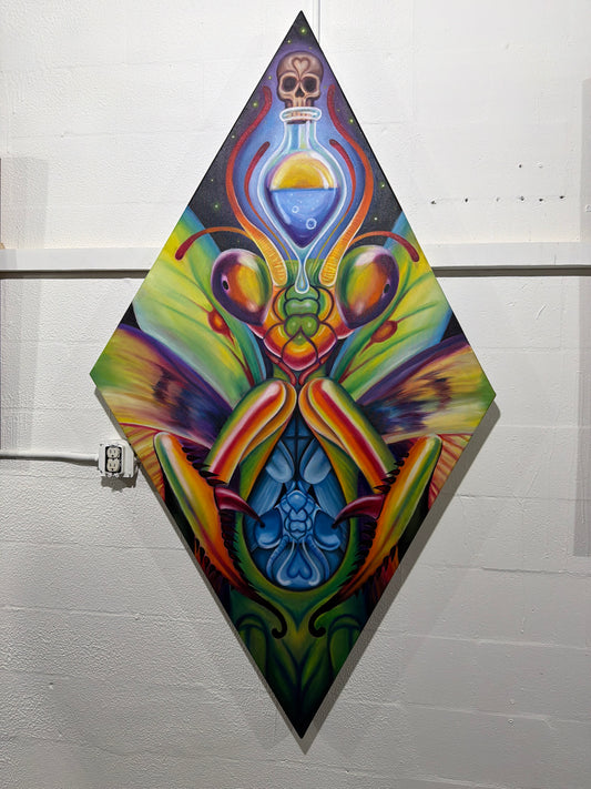 *Mantis - 5 x 3 by Calypso (Original)