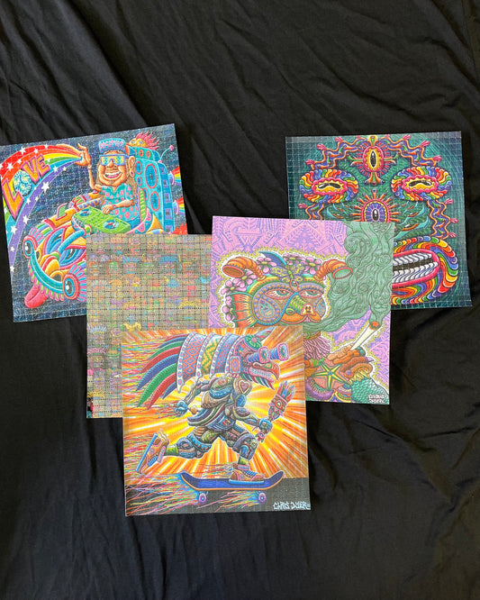 *Blotter Art - 8 x 8 by Chris Dyer (Other)