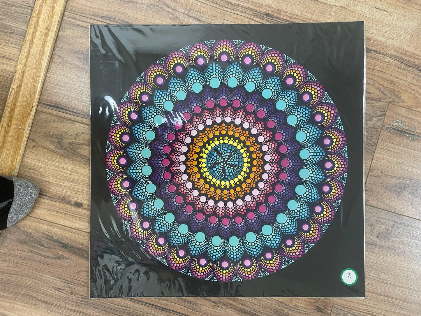 *Tropical Rainflower - 20 x 20 by Brandon Rollin (Poster Print)