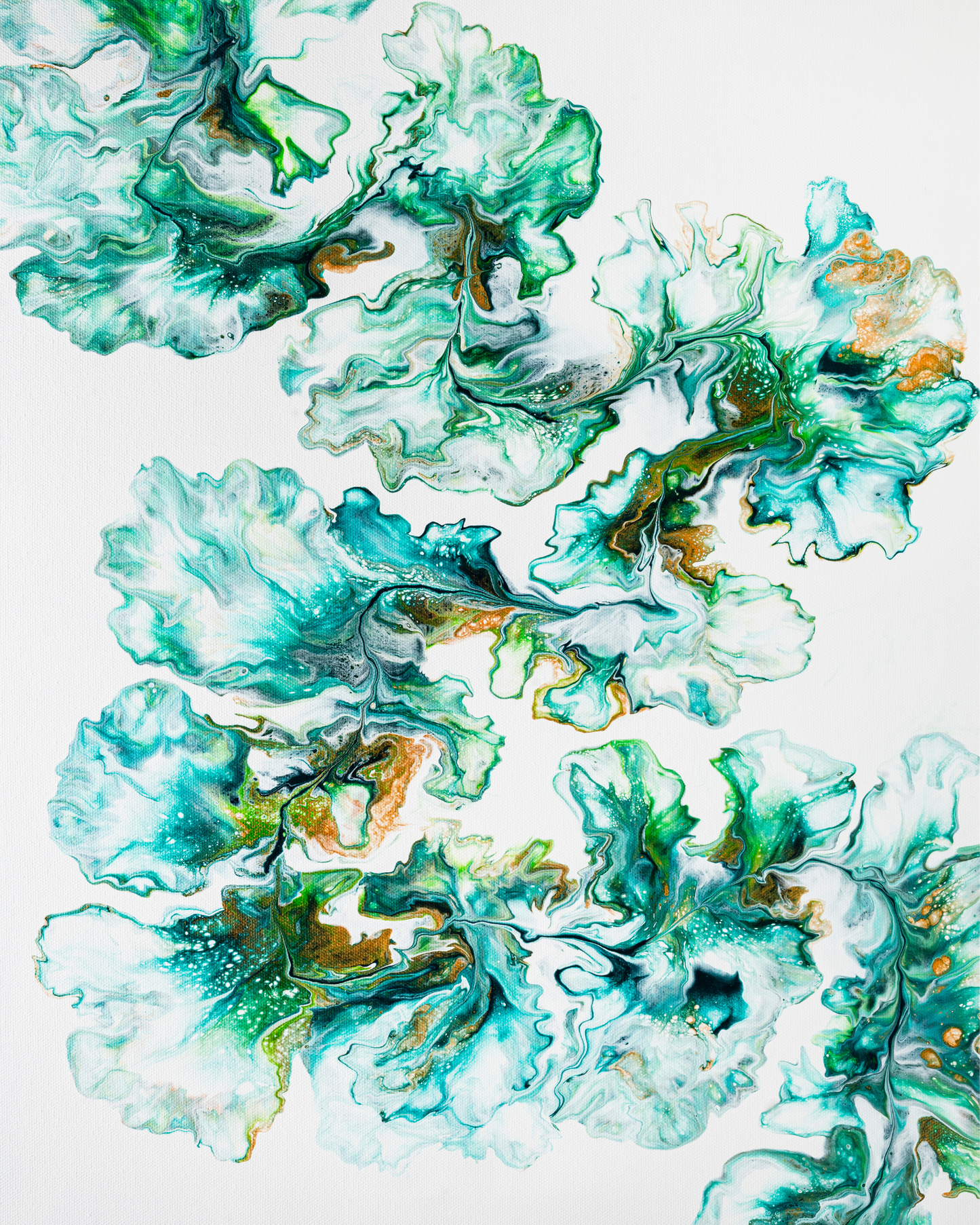 *Green Dragon - 18 x 24 by VCee's Art (Original)