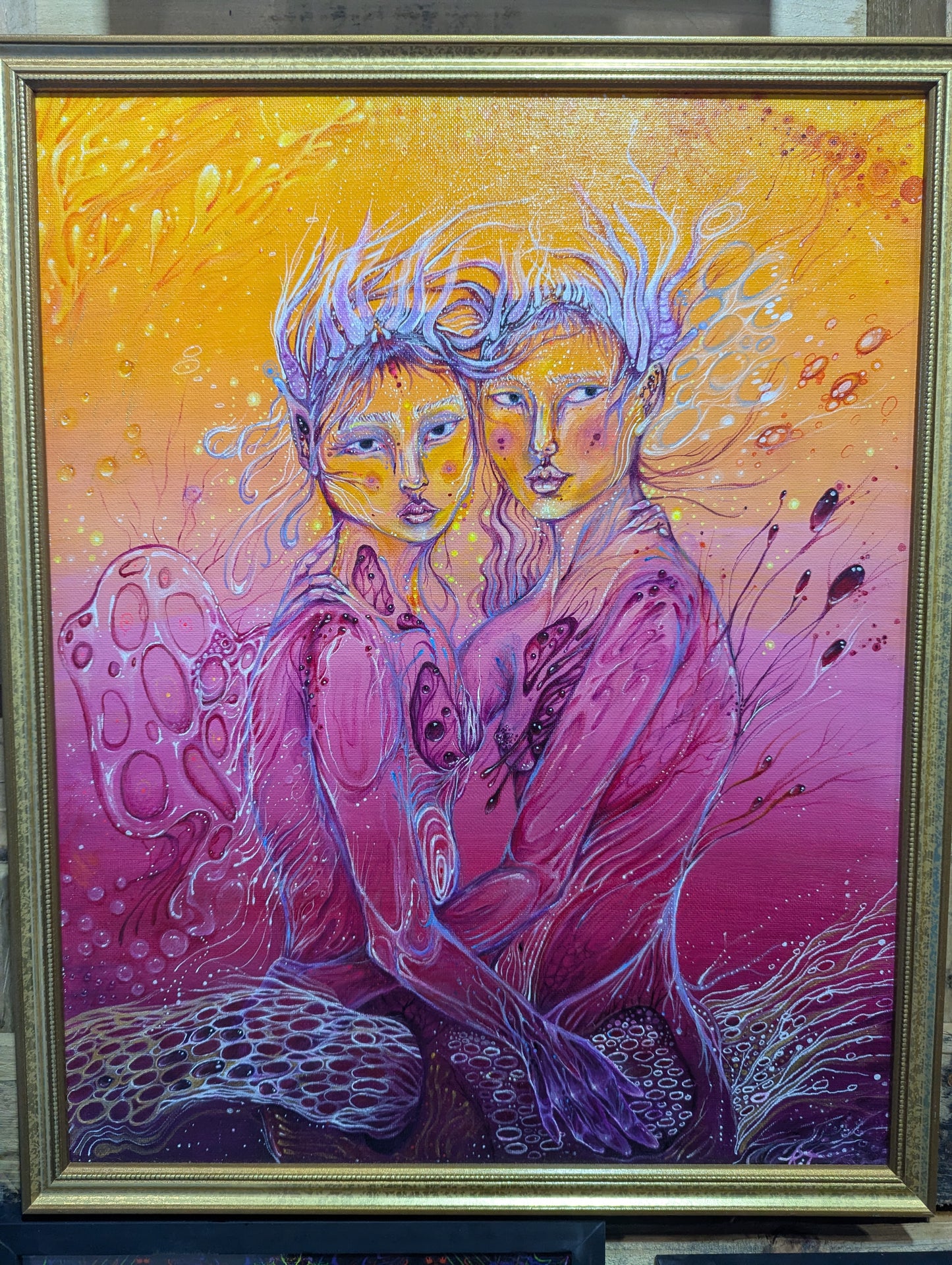 *Mirror Souls - 16 x 20 by Sugarcube Lab (Original)