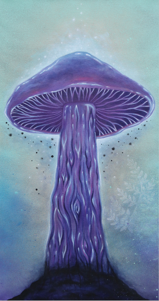 Violet Webcap - 8 x 17 by Subloominal  (Poster Print)