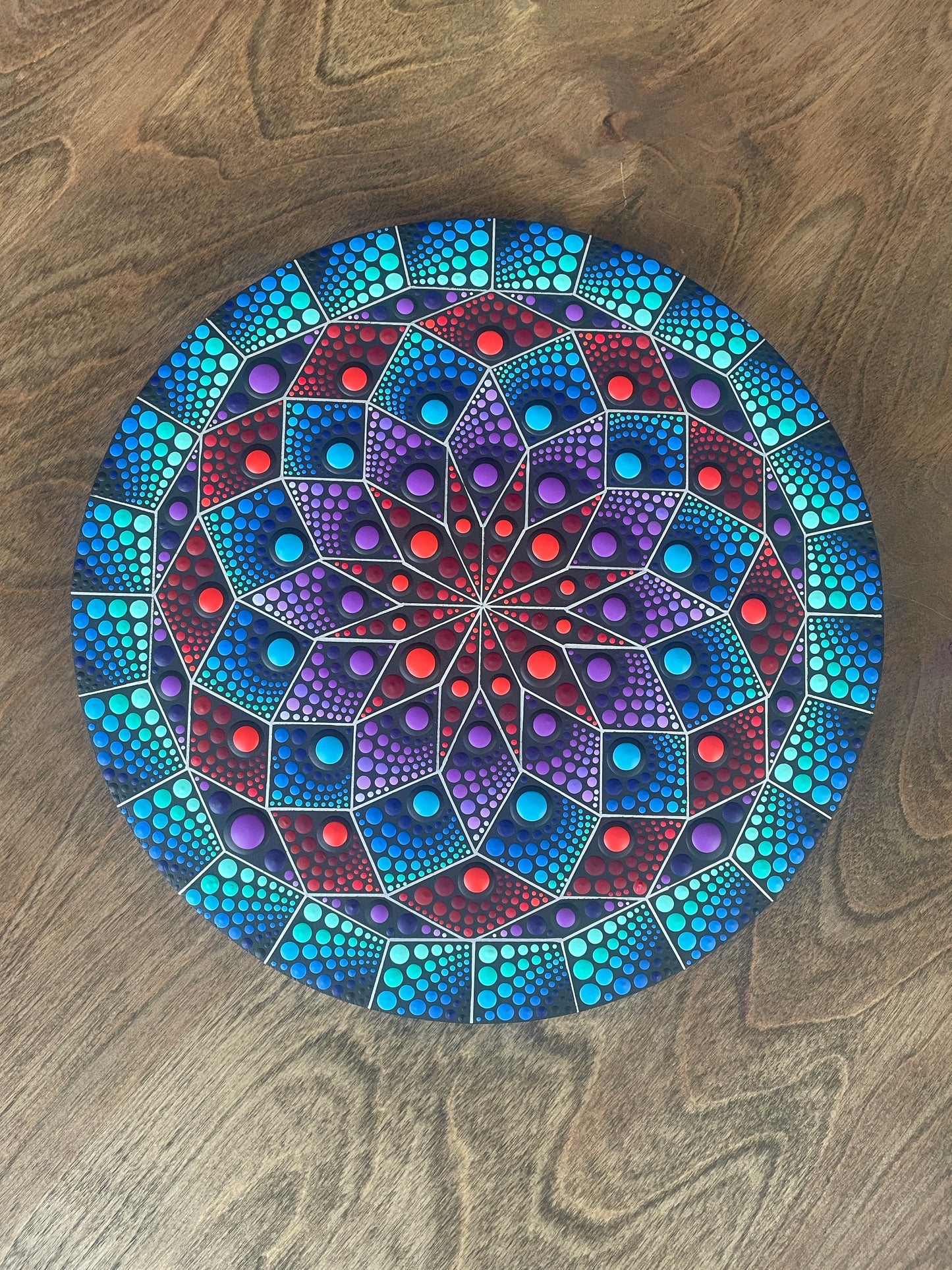 Orb 500 - 10 x 10 by Brandon Rollin (Metal Print)