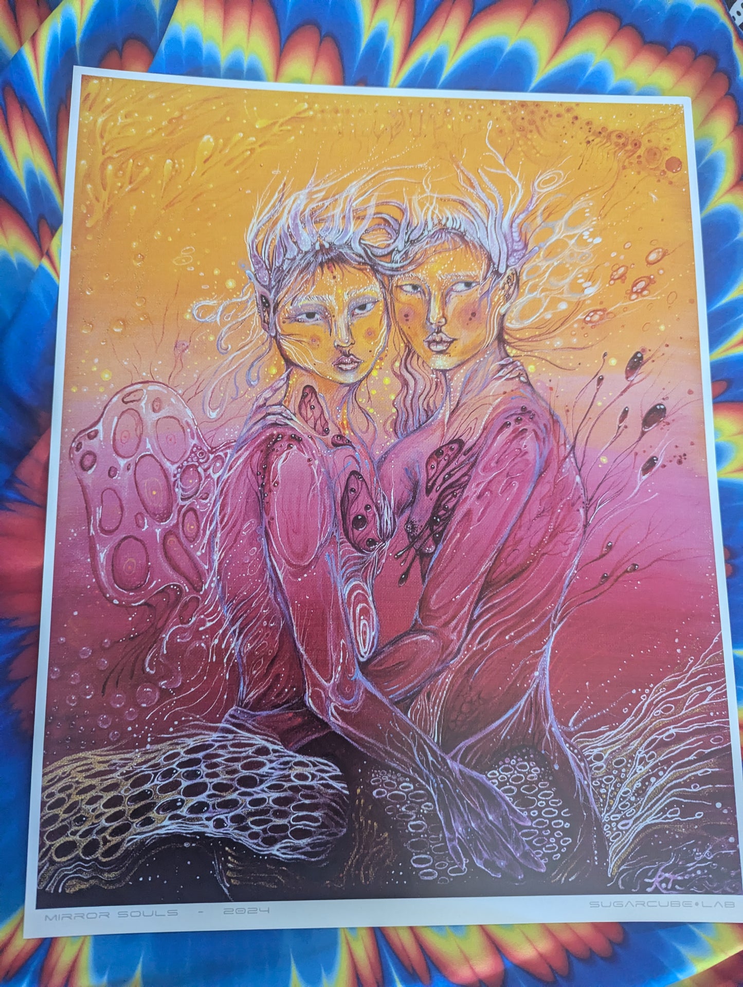 *Mirror Souls - 14 x 11 by Sugarcube Lab (Poster Print)