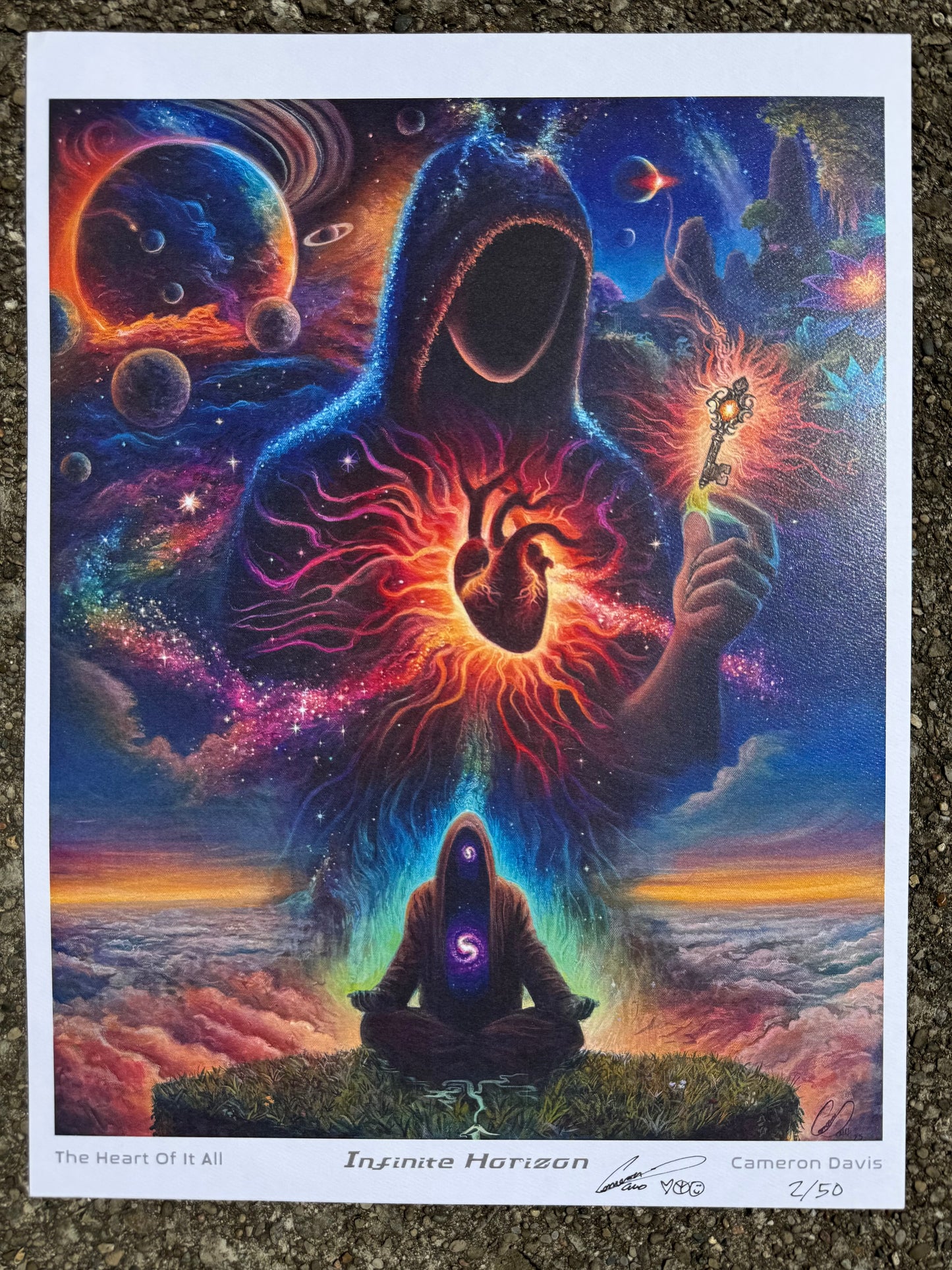 *The Heart Of It All - 30 x 24 by Infinite Horizon (Canvas Print)