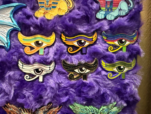 Pin - Divine Eye - 1 x 1.2 by Sanzone Art (Accessory (pins, patches, etc))