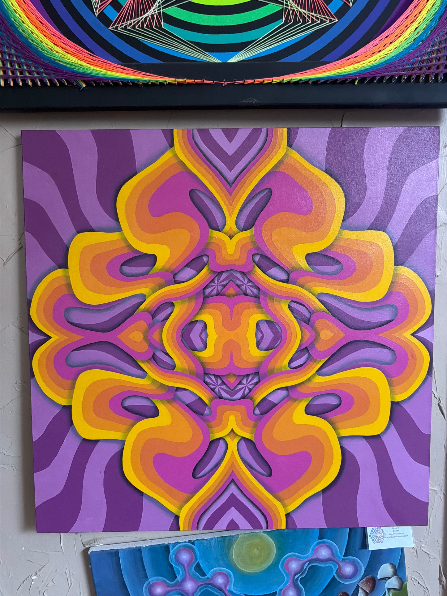 *Groovy  - 24 x 24 by Technocolor  (Original)