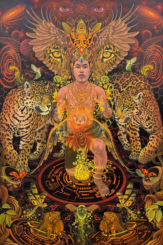 *Nature Connection - 58 x 39 by Alfredo Zagaceta (Original)