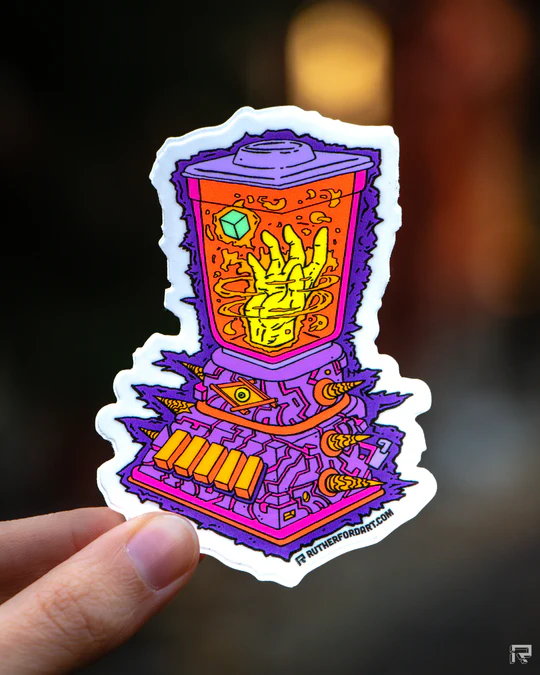 Boson Blender - 2.45 x 3.44 by Rutherford (Stickers)