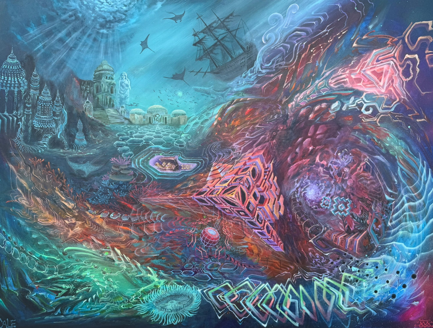 Hidden Gem - 24 x 32 by Atlas1618 (Canvas Print)