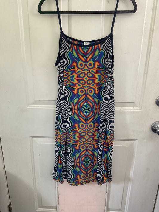 Rainbow road dress - 2X by Technocolor  (Apparel)