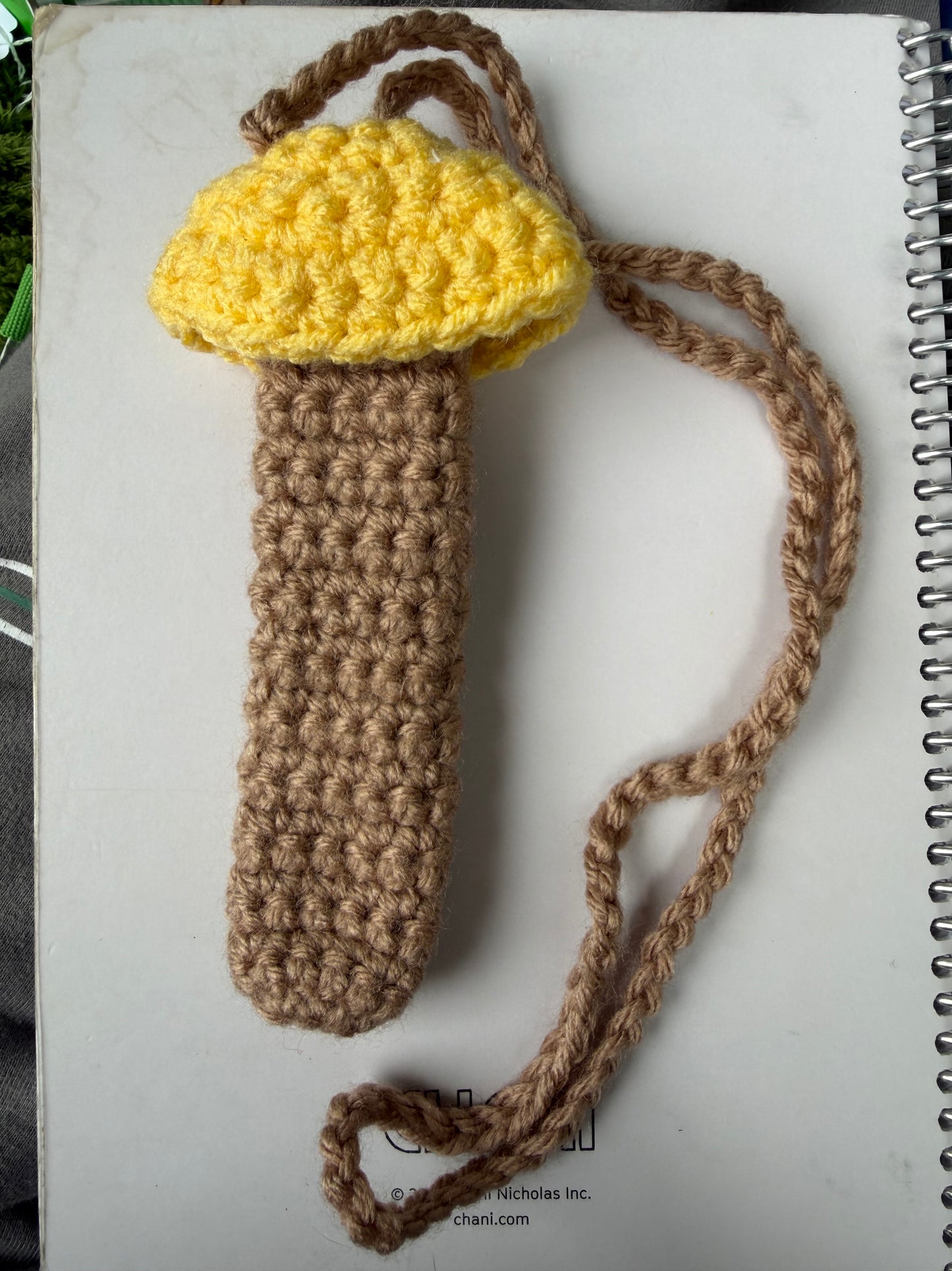 *Yellow Pen Holder - 25 x 1 by Wubby Wares (Accessory (pins, patches, etc))