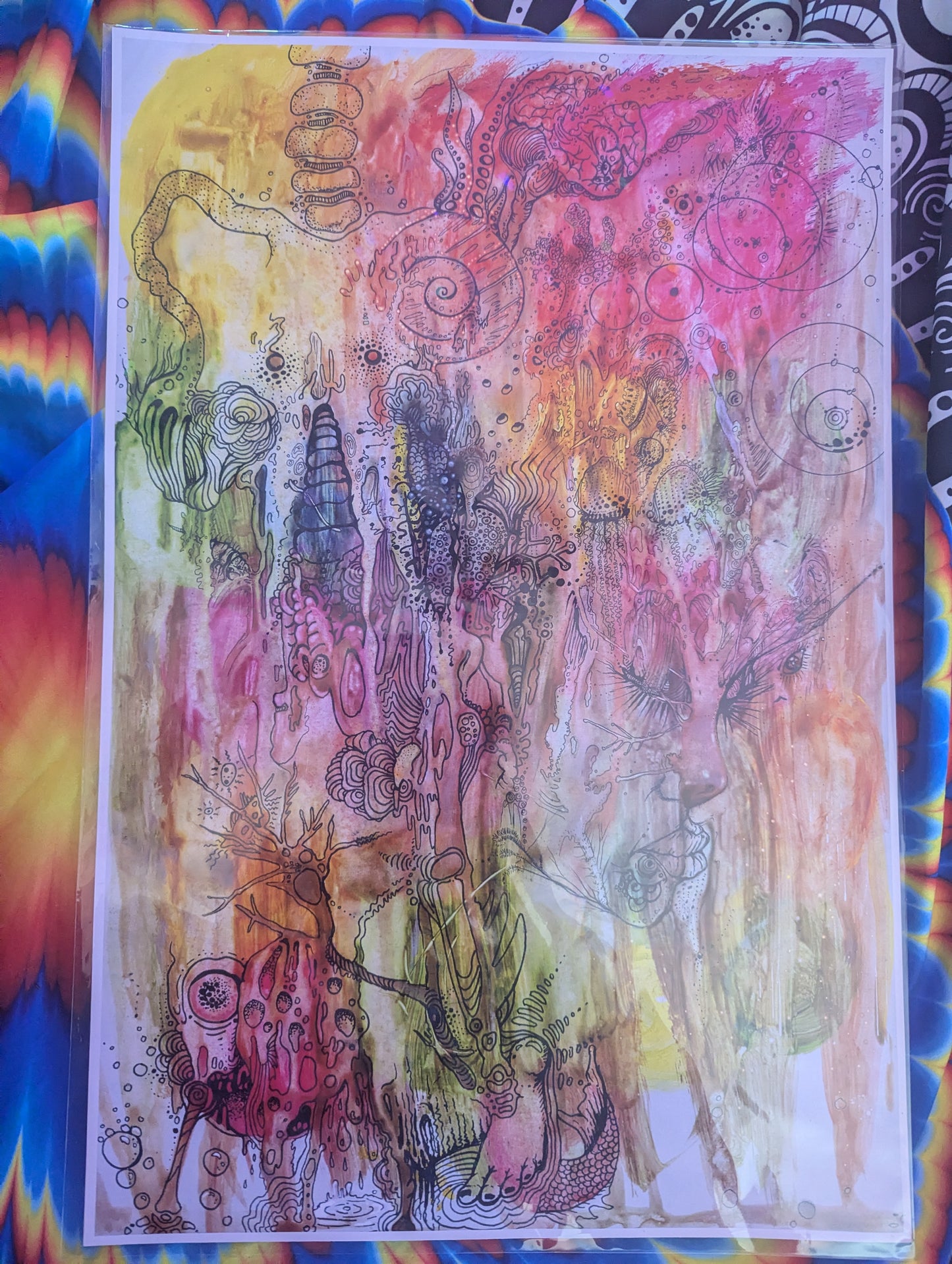 *Primordial Soup - 18 x 12 by Sugarcube Lab (Poster Print)
