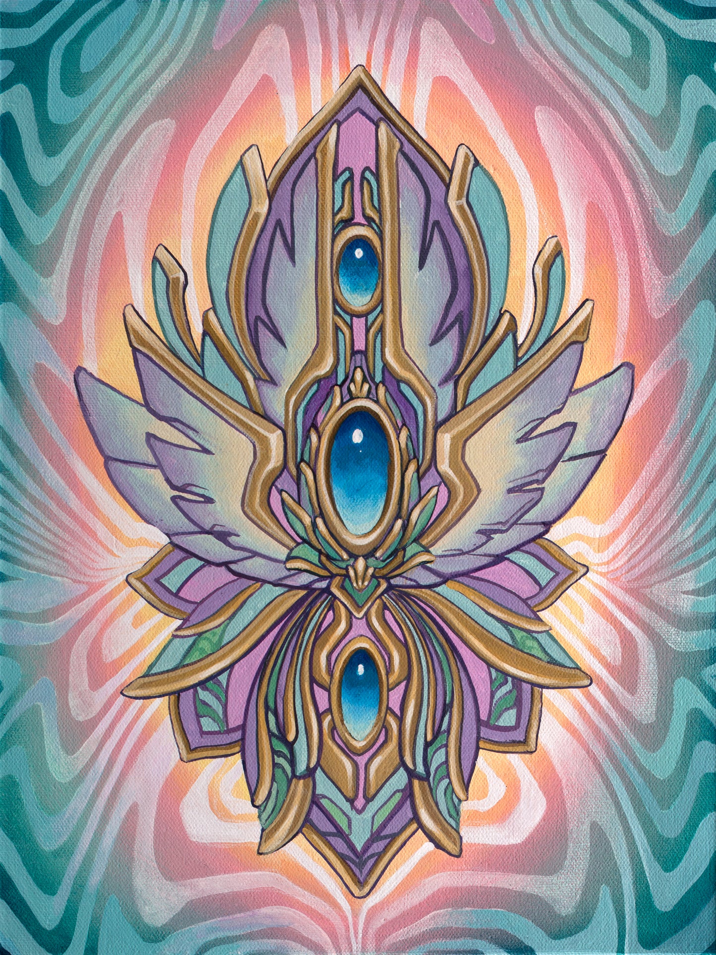 Jewel in the Lotus 1 - 16 x 12 by Sean Zenner (Poster Print)