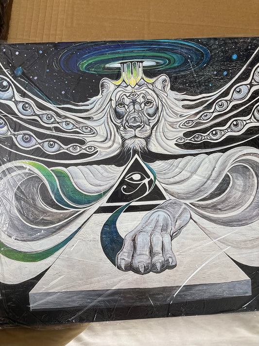 Sol Protector  - 16 x 16 by Eye of Swiger (Canvas Print)