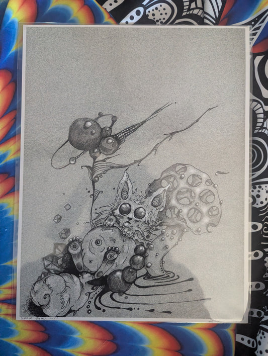 *Spore Eater - 11 x 8.5 by Sugarcube Lab (Poster Print)