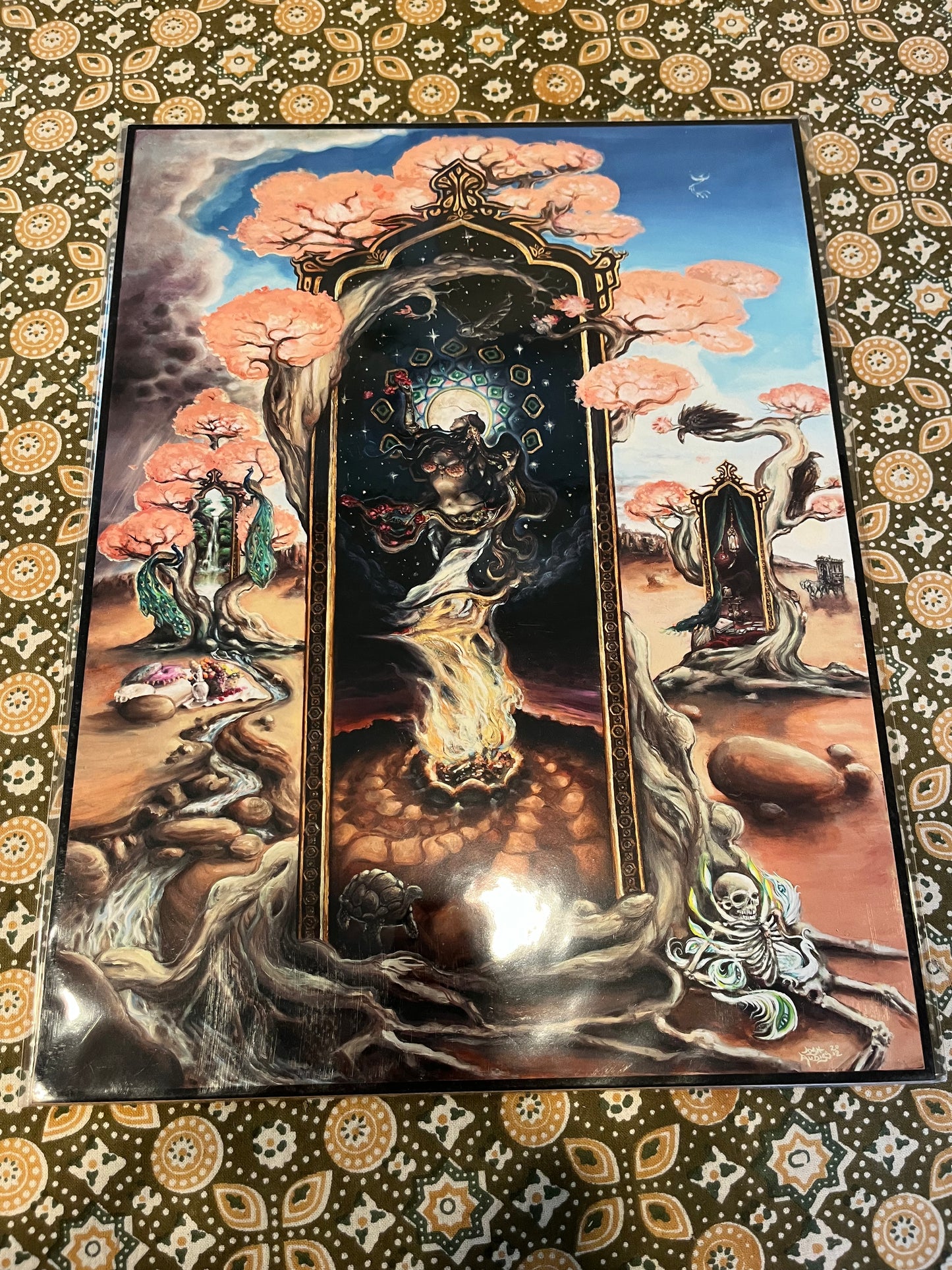 *Goddess of a Plumed Heart - 16 x 12 by Josh Audiss (Poster Print)