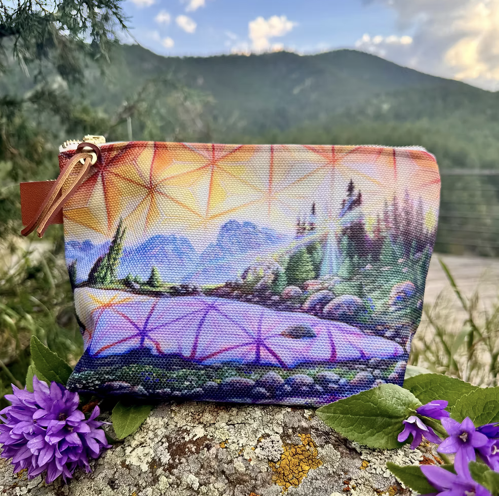 Canvas Bags - 6 x 10 by Morgan Mandala  (Accessory (pins, patches, etc))