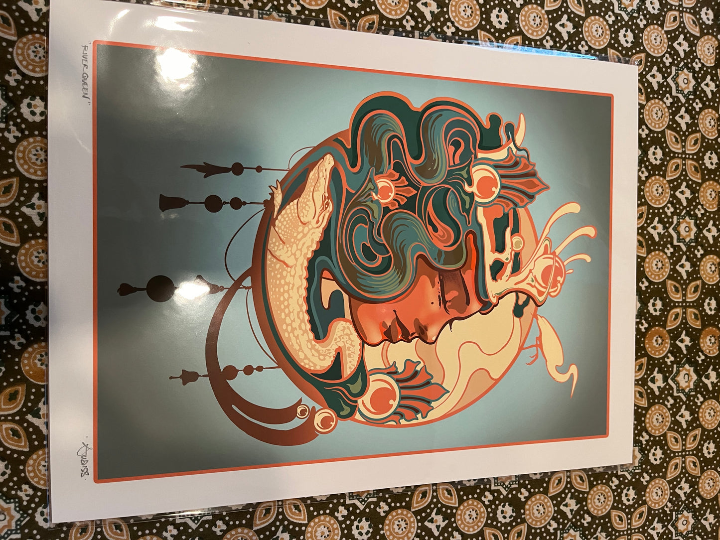 *River Queen - 16 x 12 by Josh Audiss (Poster Print)