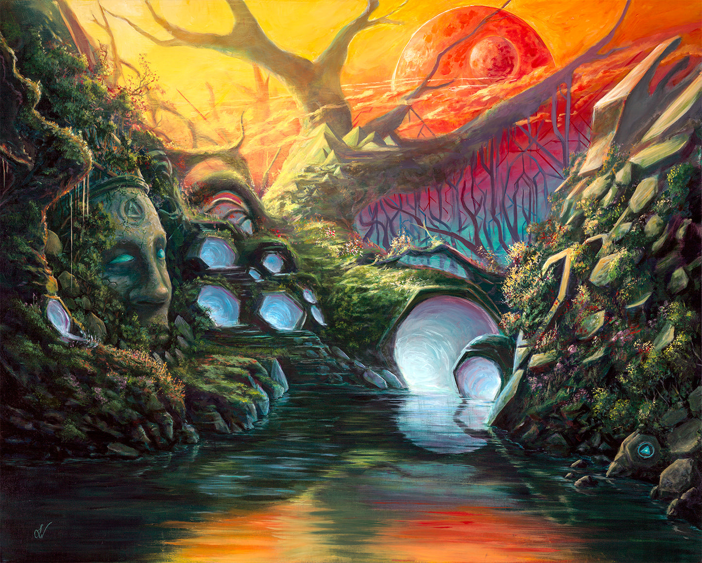 To Know Where - 12 x 18 by Logan Walden Art (Canvas Print)